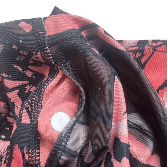 Lululemon High Times Pant Paint Storm Espresso Multi Full On Luxtreme 7/8 Sz 6 - Picture 3 of 7